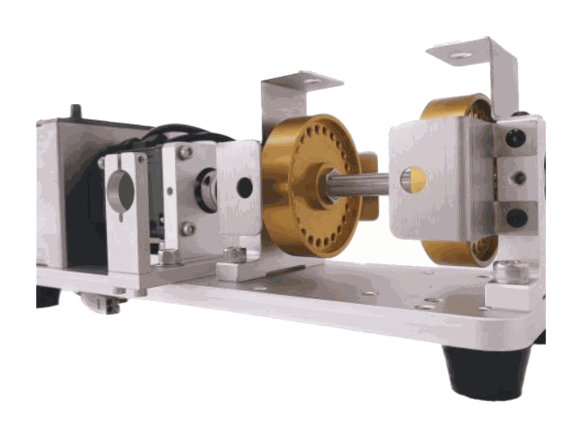 PT300Mini — Banco portátil de demostración de vibraciones
