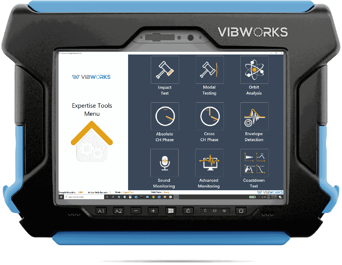 VibWorks Analyzer - Analizador multicanal