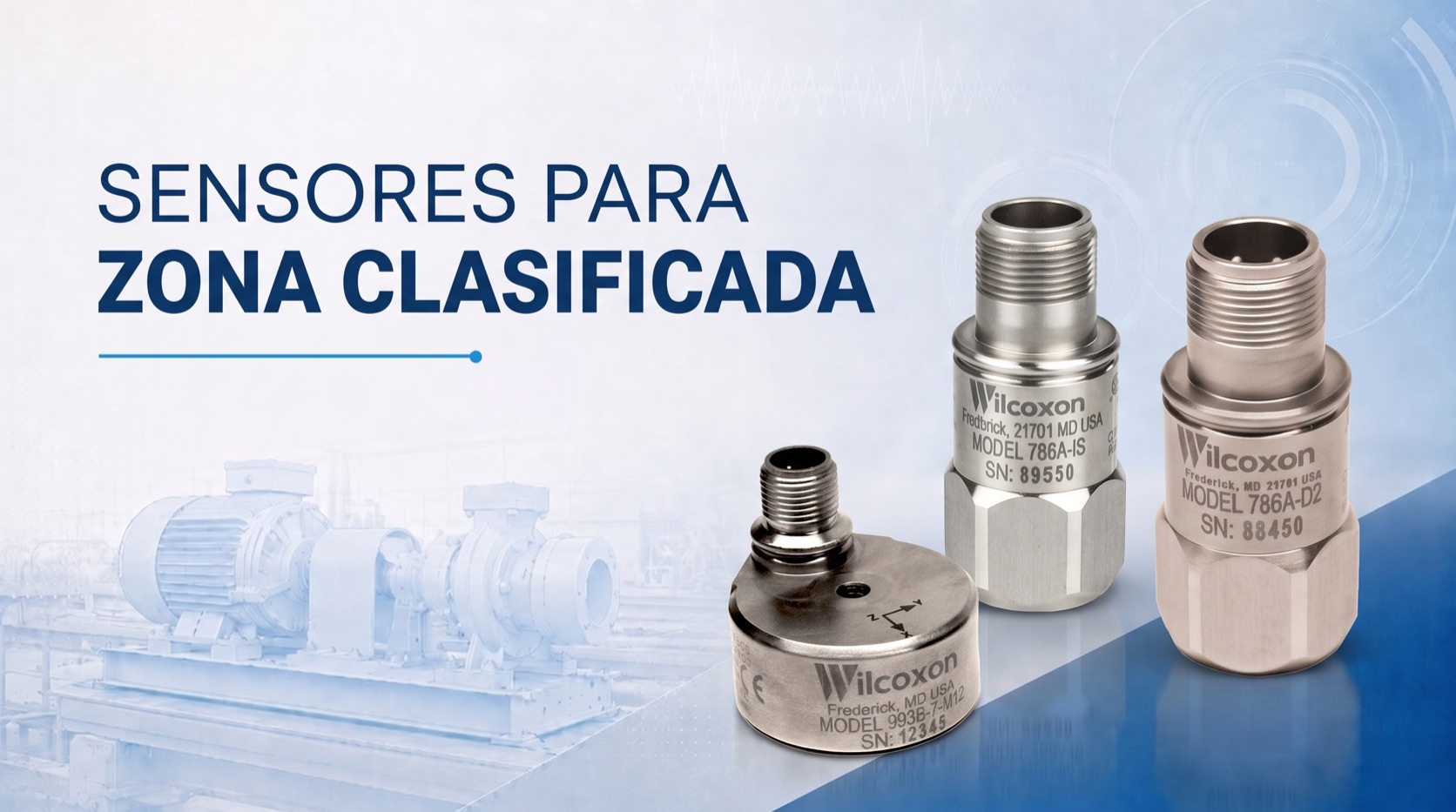 Sensores para zona clasificada