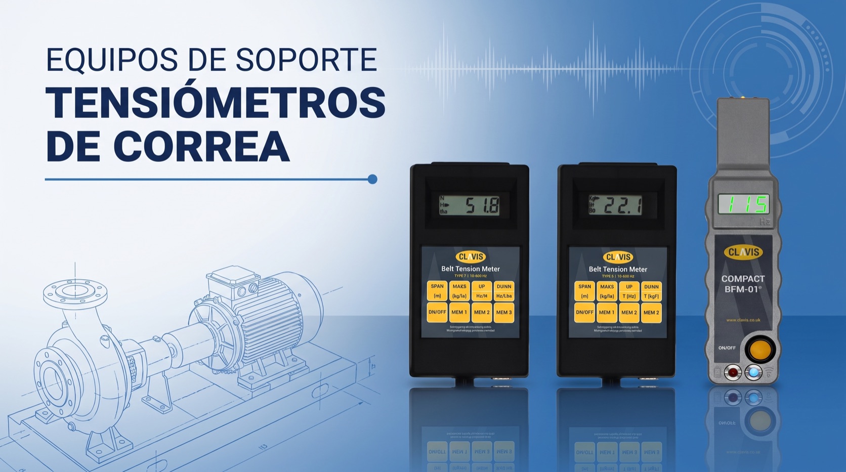 Tensiómetros de correa