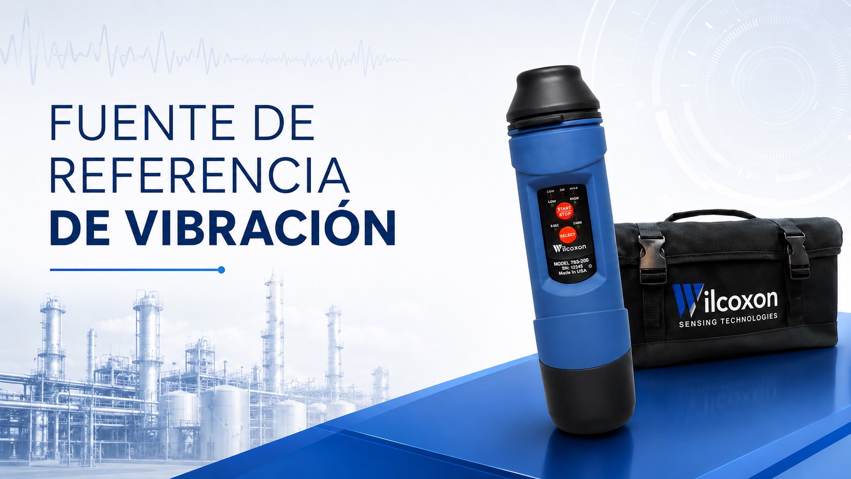 Fuente de referencia de vibración