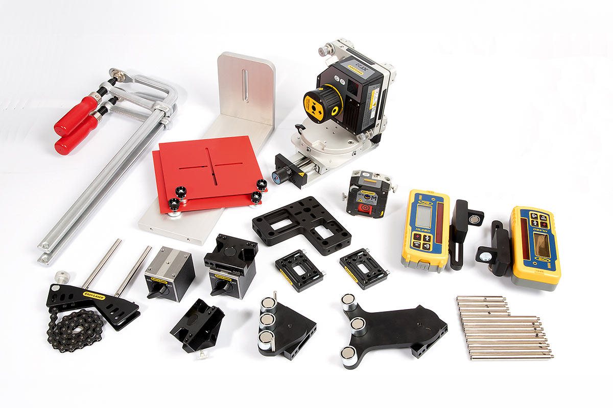 Easy-Laser XT980 — Alineación de aserraderos (sawmill)