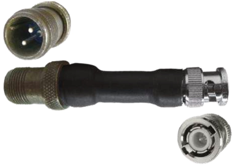 CMAC 3715 — Adaptador de dos pines MIL a BNC