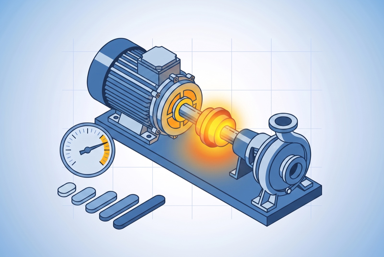 Ilustración técnica: Fricción mecánica · Termografía infrarroja