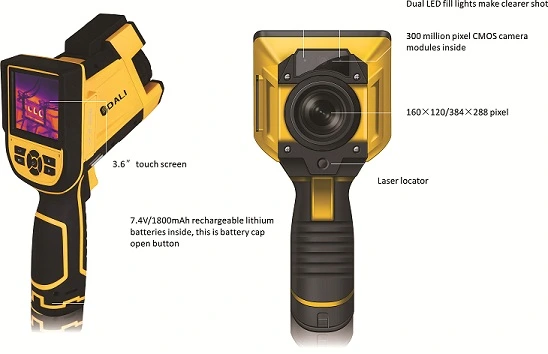 Cámara termográfica T4/T8